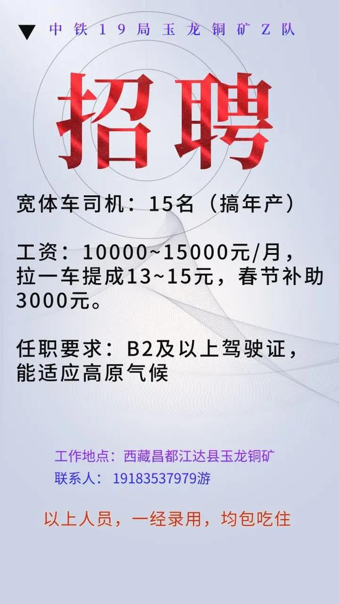 松江驾驶员招聘信息与职业前景展望