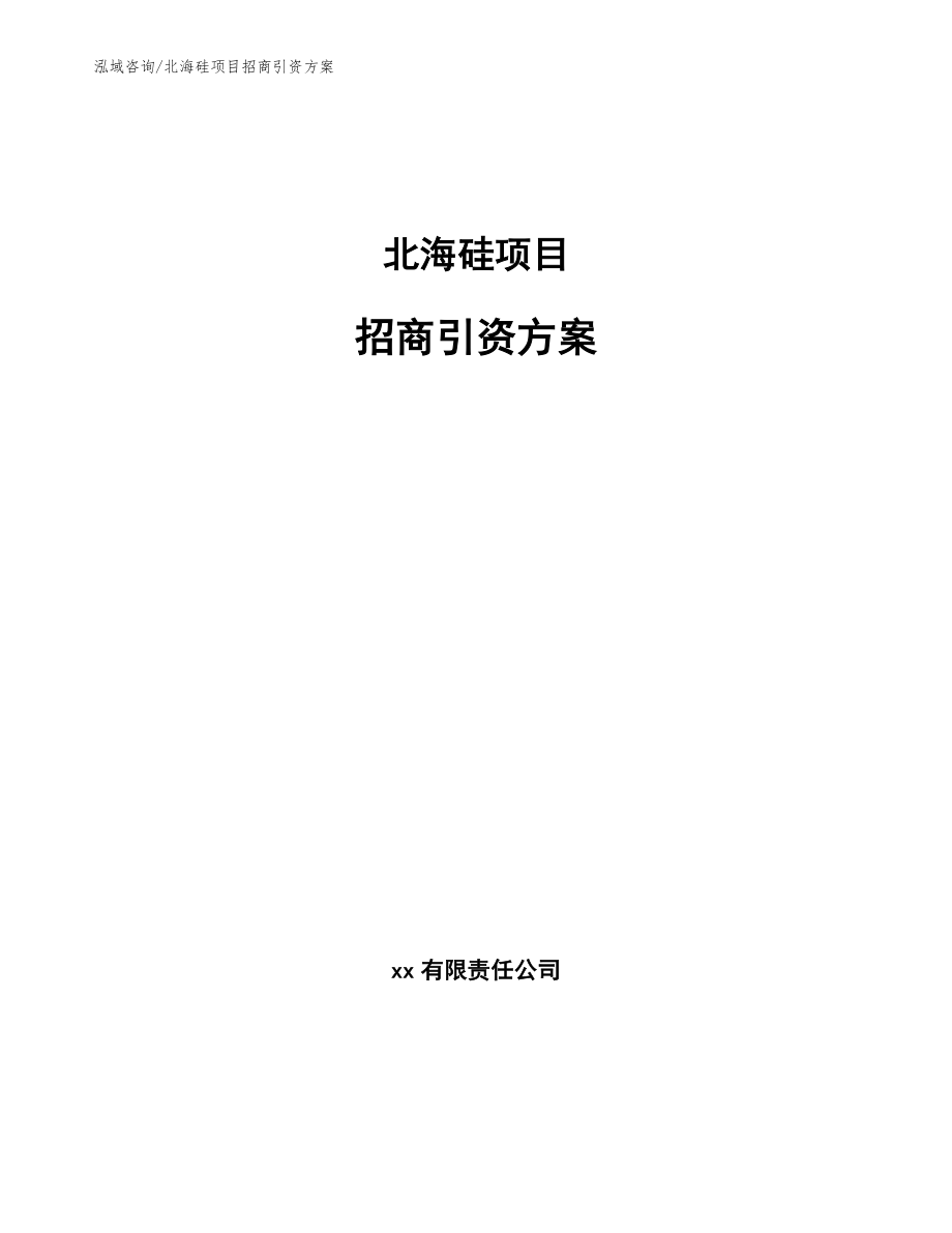 中国北海新招商引资策略助力城市经济高质量发展