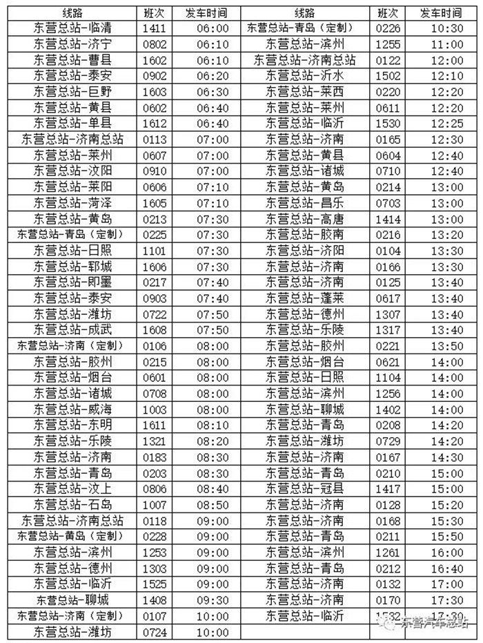 东明火车站最新时刻表详解