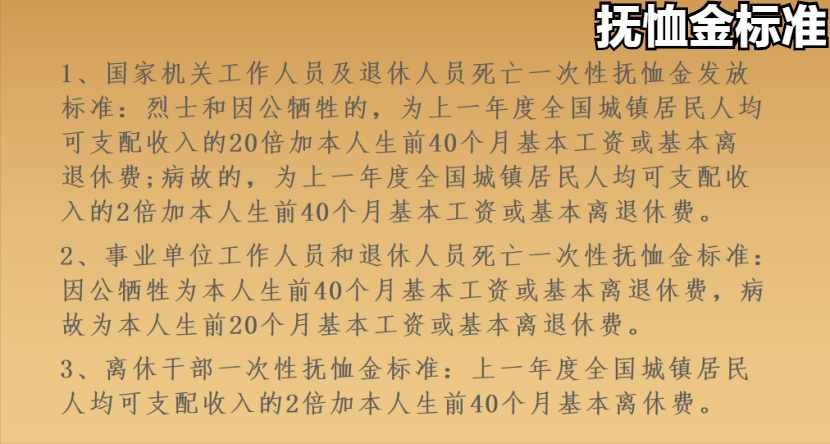 企业丧葬费抚恤金最新规定详解与应用指南